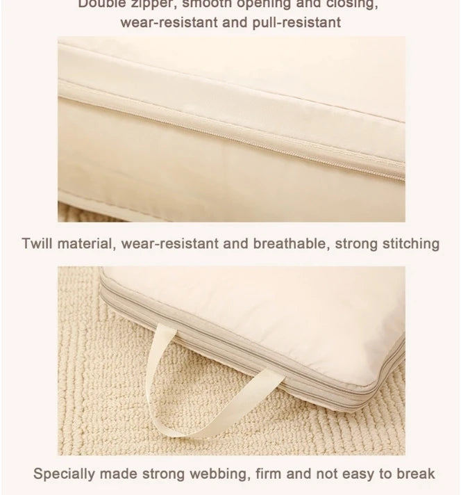 4Pcs Set Travel Compression Packing Cubes Bag Organizers Waterproof Luggage Cases for Suitcase Clothes Portable Drawer Bags