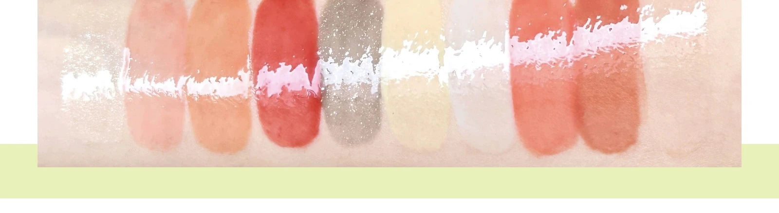 FLORTTE 10-Color Lip Palette – Glossy, Moisturizing & Pigmented Lip Gloss & Lipstick Set