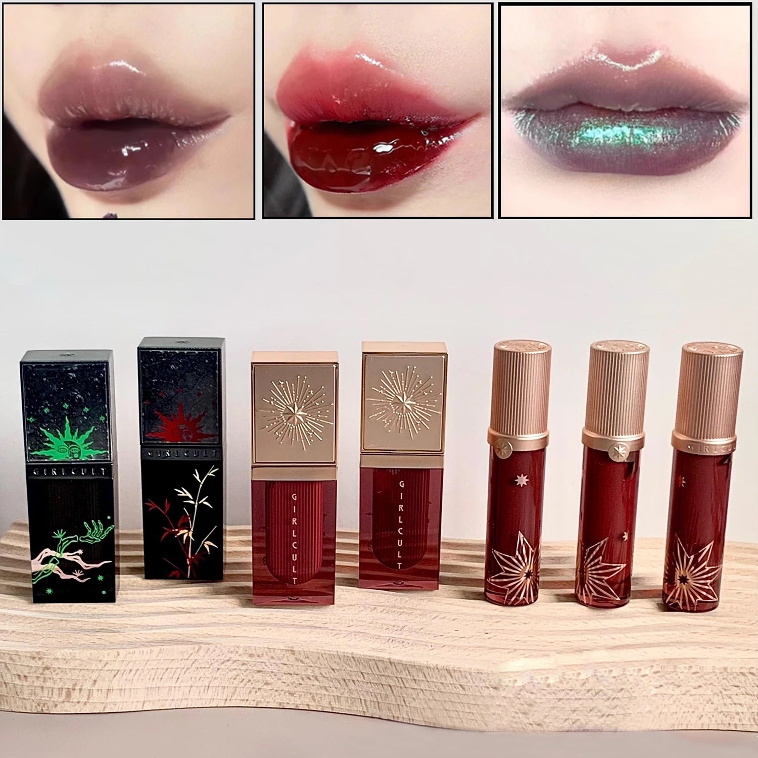 Girlcult Cyberpunk Lip Gloss – High Shine Liquid Lipstick, Moisturizing, Hydrating, Long-Lasting Mirror Finish