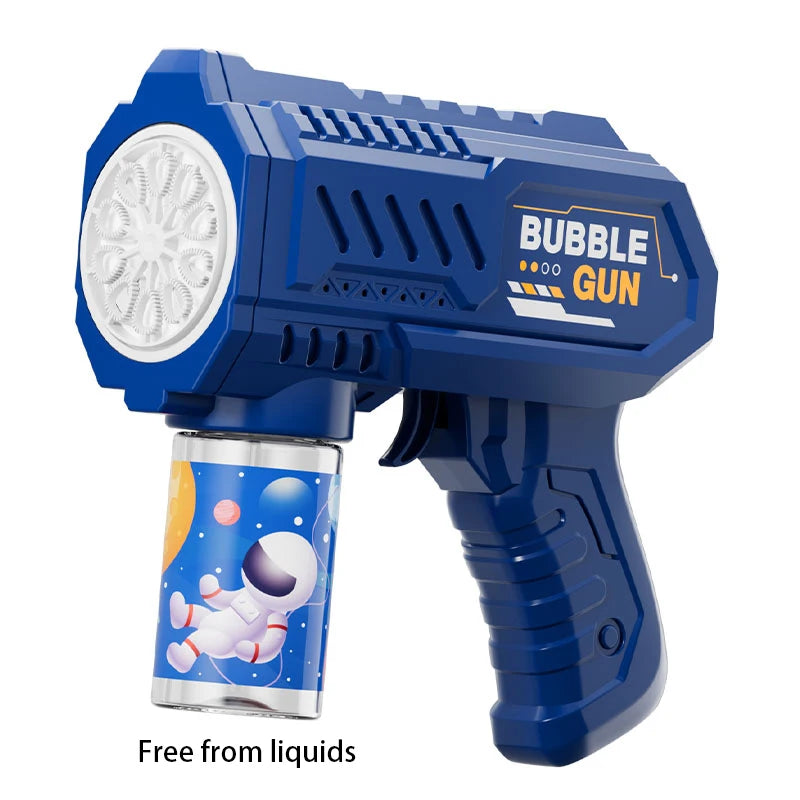 Astronaut Bubble Gun Toy – Fully Automatic Bubble Machine for Kids