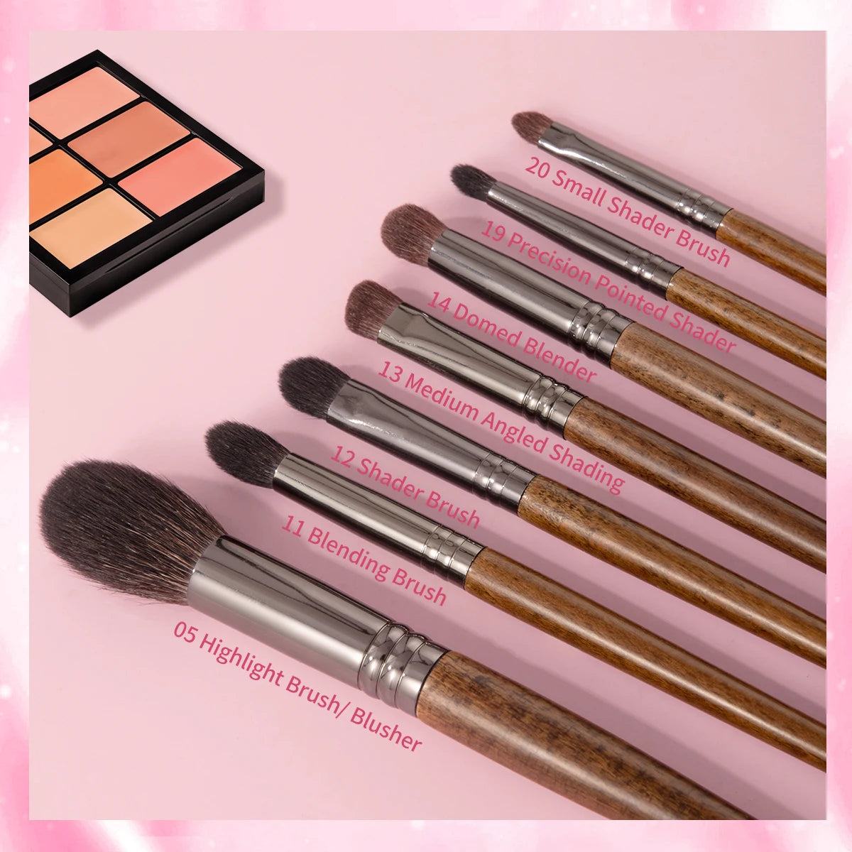 OVW Pro Makeup Essentials Kit – Versatile Beauty Blender & Makeup Brush Set