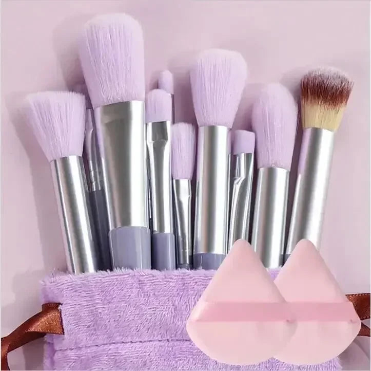 Professional Makeup Brush Set – Soft Fluffy Cosmetic Brushes for Foundation, Powder & Eyeshadow