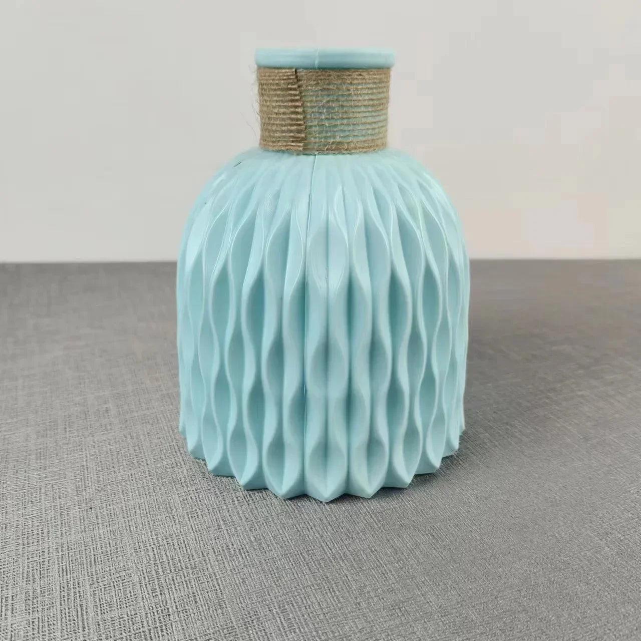 Nordic Flower Vase – Imitation Ceramic Plastic Vase for Home, Desktop & Event Décor