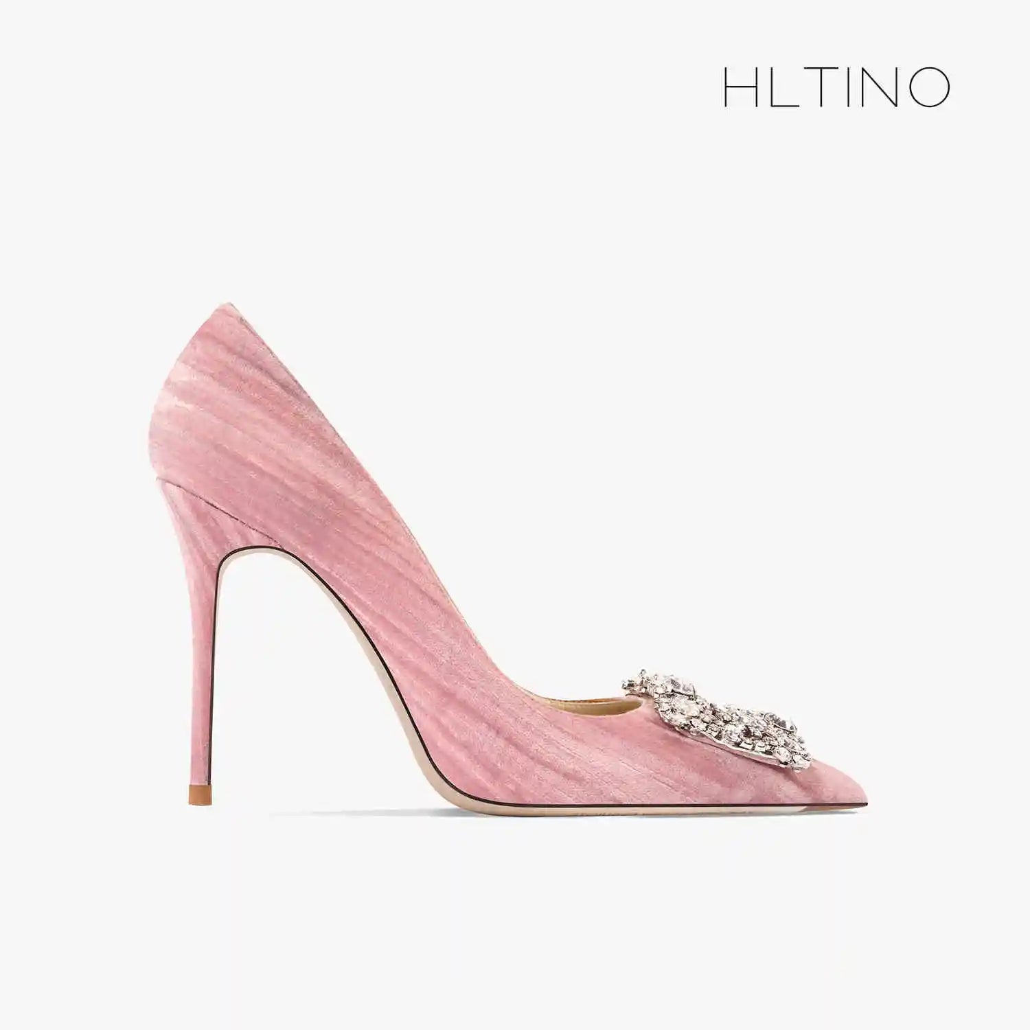 2025 Pink Luxury Pointed Toe Pumps – Elegant High Heels for Women