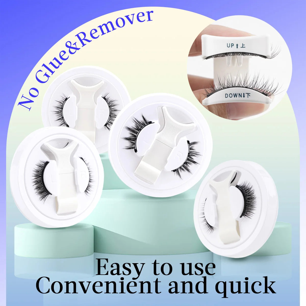 LashLuxe™ – Reusable Magnetic Mink Lashes & Tweezers Set for Effortless Glam