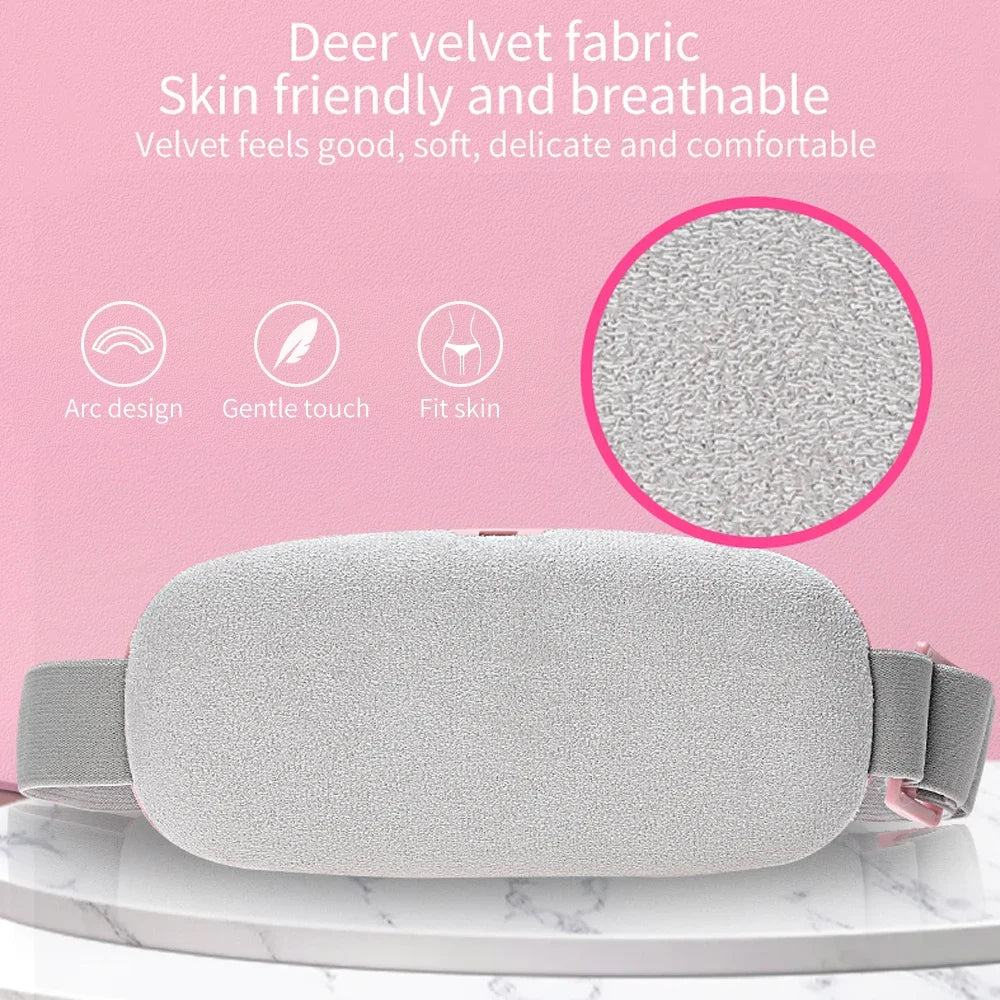Rechargeable Heated Menstrual Waist Massager for Women
