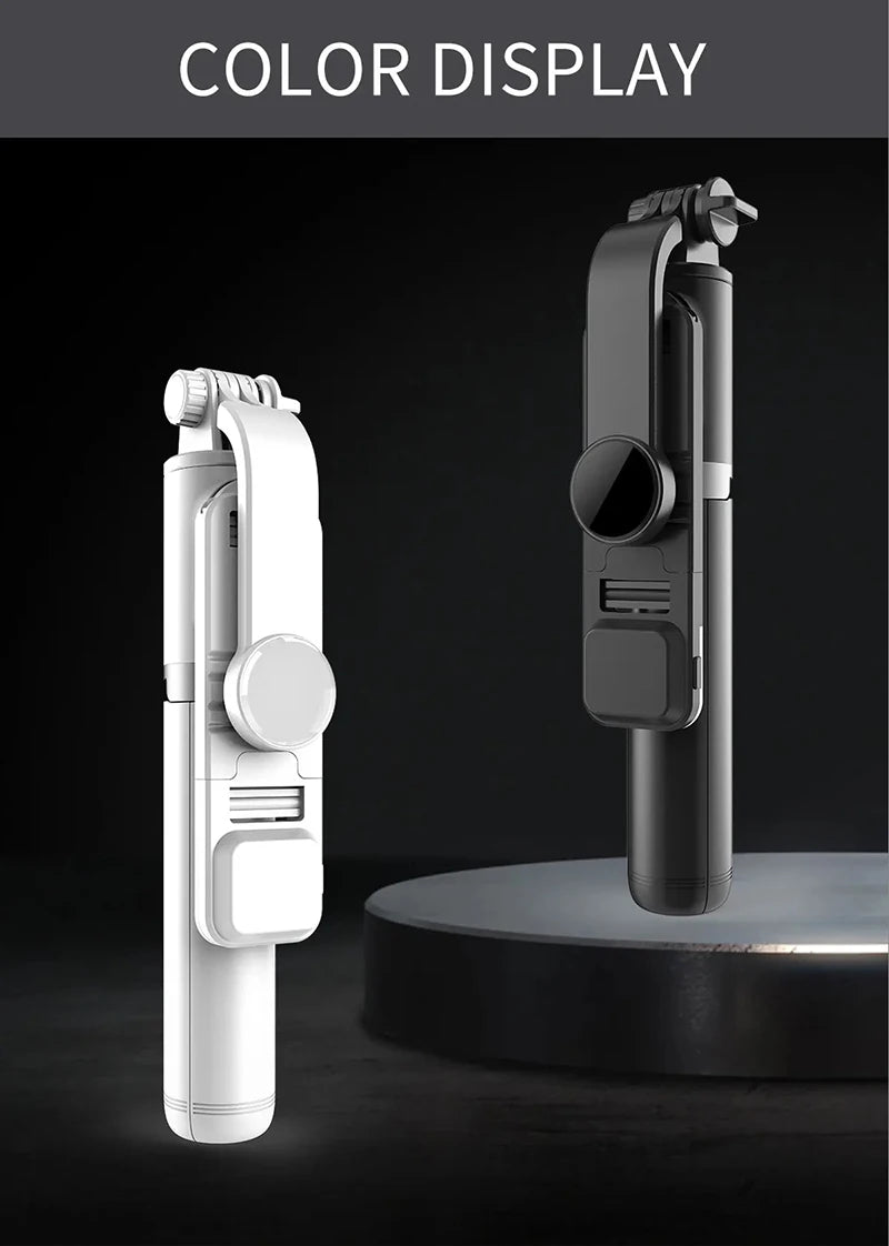 Xiaomi Selfie Stick 1045mm Bluetooth Tripod with LED Fill Light & Remote Shutter – Wireless Extendable Selfie Stand for Android & iPhone