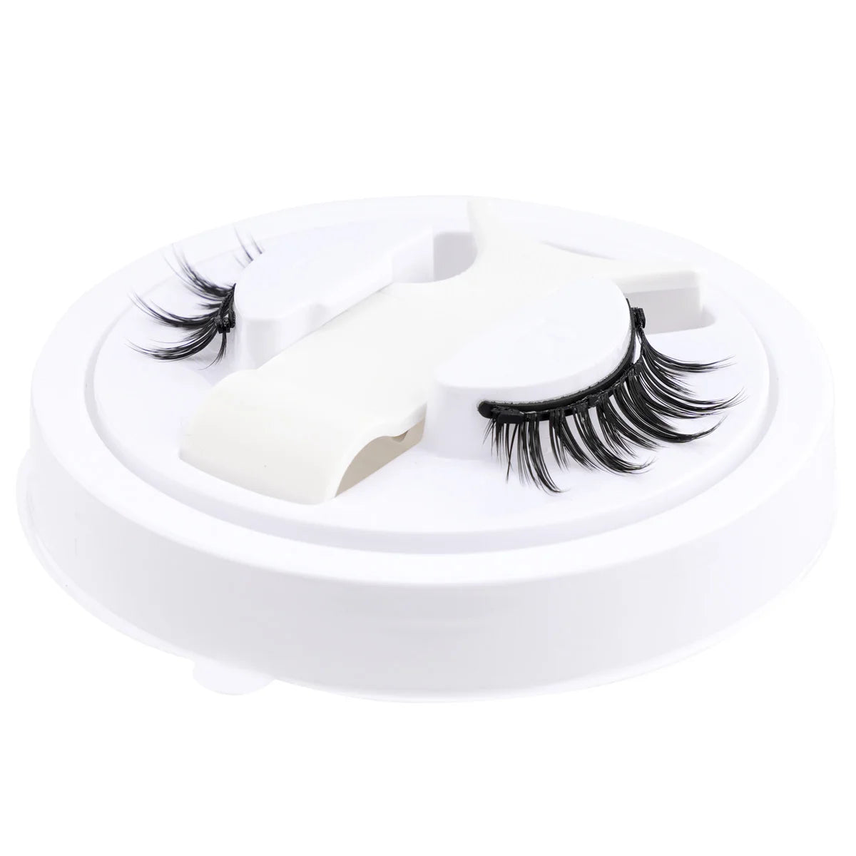 LashLuxe™ – Reusable Magnetic Mink Lashes & Tweezers Set for Effortless Glam