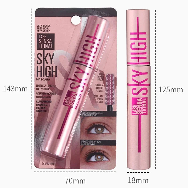 Eyelashes Lengthening Mascara – Long-Lasting Waterproof Korean Silky Black Lash Extension