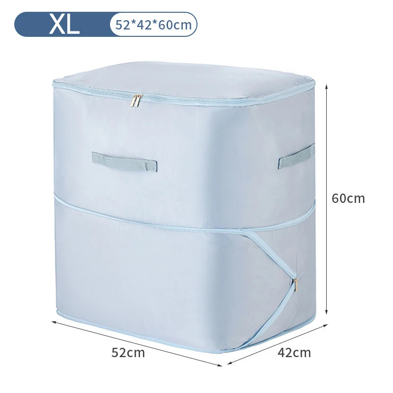 1pc Compression Organizer Bag Large Capacity Down Jacket Duvet Storage Bag Foldable Luggage Suitcase Organizer Compressed Travel