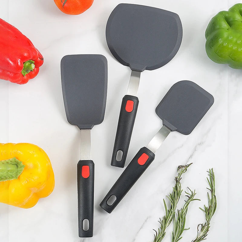 Silicone Spatula for Non-Stick Pots – Heat Resistant Kitchen Utensil