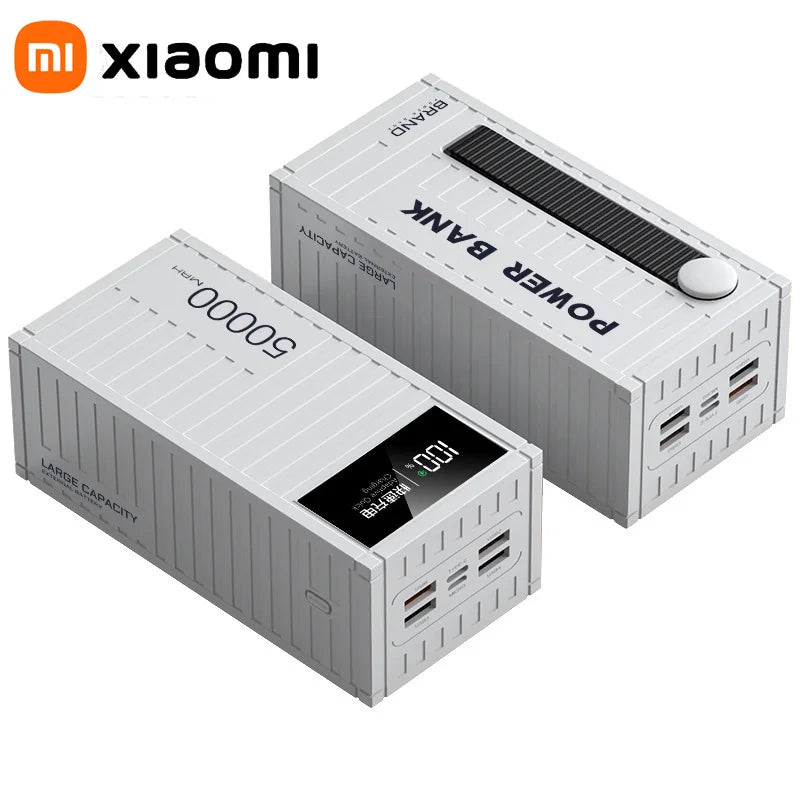 Xiaomi 50000mAh Large Capacity Portable Charging Power Bank With 6 Interfaces Supporting 120W Fast Charging Suitable For iPhone
