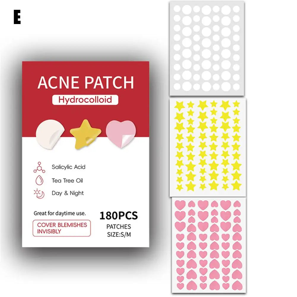 360pcs Invisible Pimple Patches – Anti-Acne Hydrocolloid Spot Stickers for Fast Healing