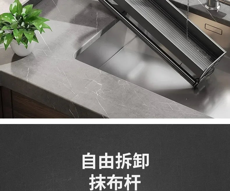 Stylish Wall-Mounted Kitchen Condiment Rack with Oil & Vinegar Storage