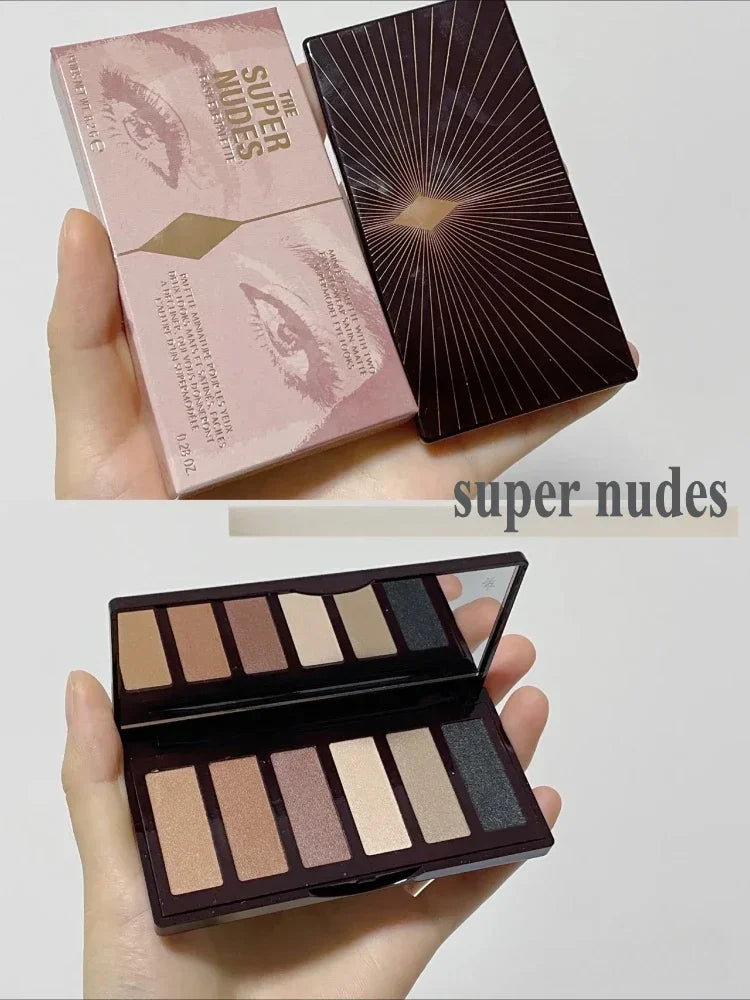 C/T Super Nude Matte 6-Color Eyeshadow Palette – Contouring & Slimming Makeup Tray