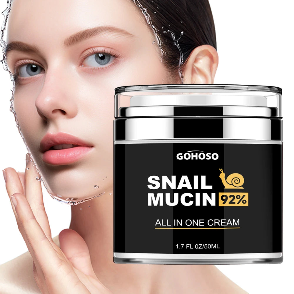 ENVISHA Snail Mucus Face Cream – Firming, Whitening, Anti-Aging & Moisturizing Skin Care