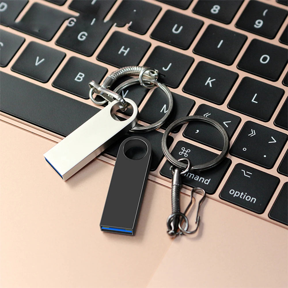 Metal USB 3.0 Flash Drive 2TB – High-Speed Pendrive for Laptop, PC, Xiaomi & MIJIA Devices