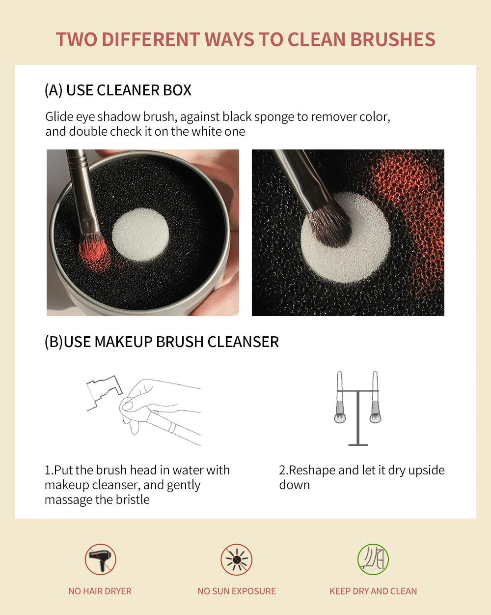 OVW Pro Makeup Essentials Kit – Versatile Beauty Blender & Makeup Brush Set