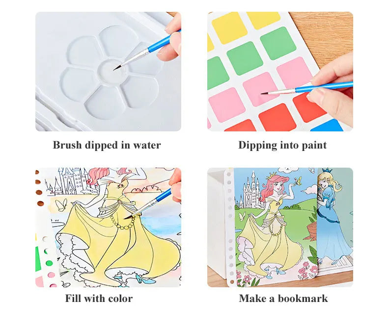 DIY Painting & Sticker Craft Kit – Magical Art Toys for Kids & Girls