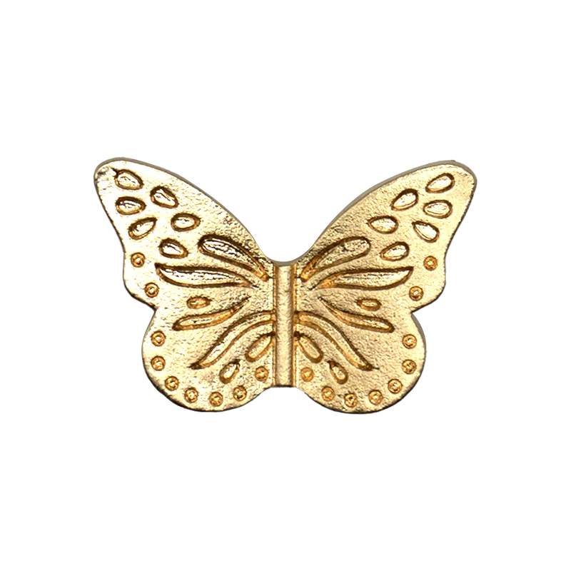1PCS Gold Metal Shoe Charms New Metal Star Wings Wolf Shoe Buckle Accessories fit Women Men 2025 Trends Shoe Decoration Pin Gift