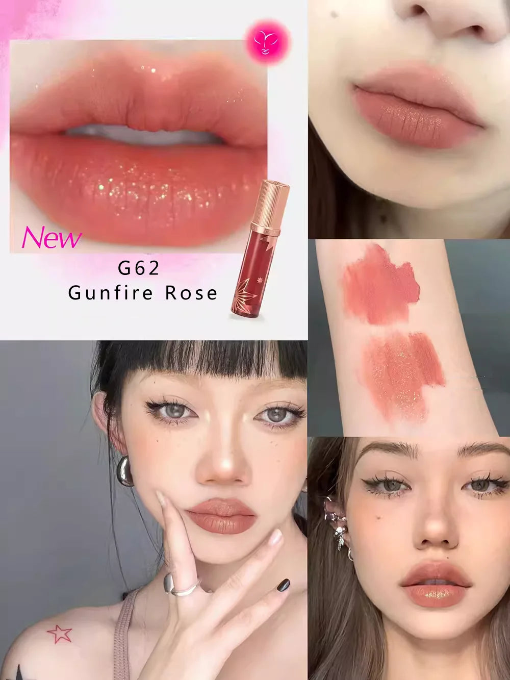 Girlcult Cyberpunk Lip Gloss – High Shine Liquid Lipstick, Moisturizing, Hydrating, Long-Lasting Mirror Finish