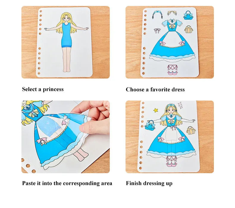 DIY Painting & Sticker Craft Kit – Magical Art Toys for Kids & Girls