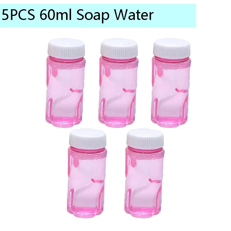 Bubble Machine Toy – 40/69 Holes Automatic Bubble Gun for Kids & Adult