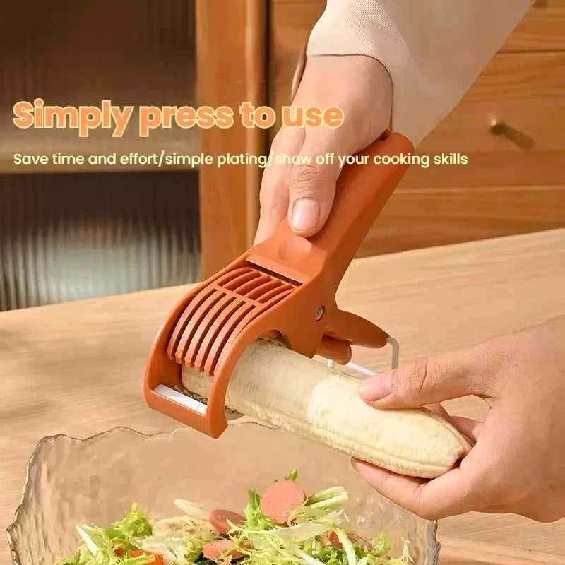 HooFun Multi-Functional Stainless Steel Vegetable & Fruit Slicer