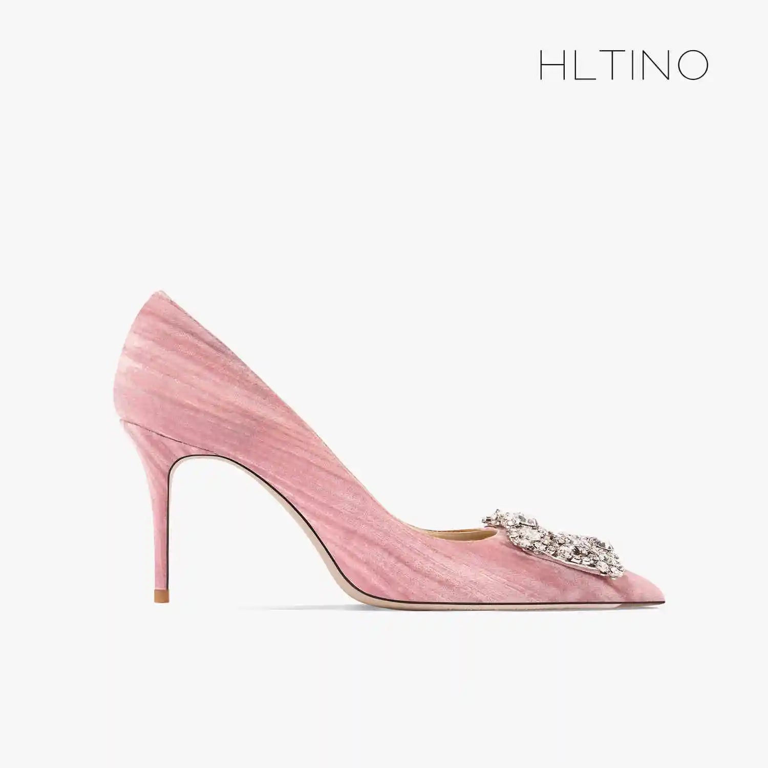 2025 Pink Luxury Pointed Toe Pumps – Elegant High Heels for Women