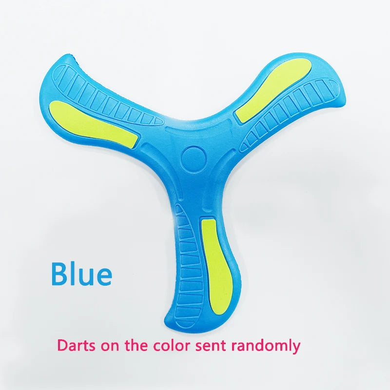 Children’s Soft Boomerang – Three-Leaf Cross Flying Disc Outdoor Toy