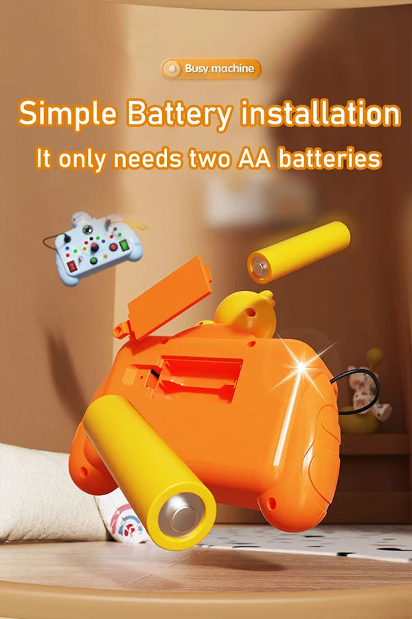 Children’s Educational Busy Toy – Cartoon Animal Early Learning Cognitive Game Machine