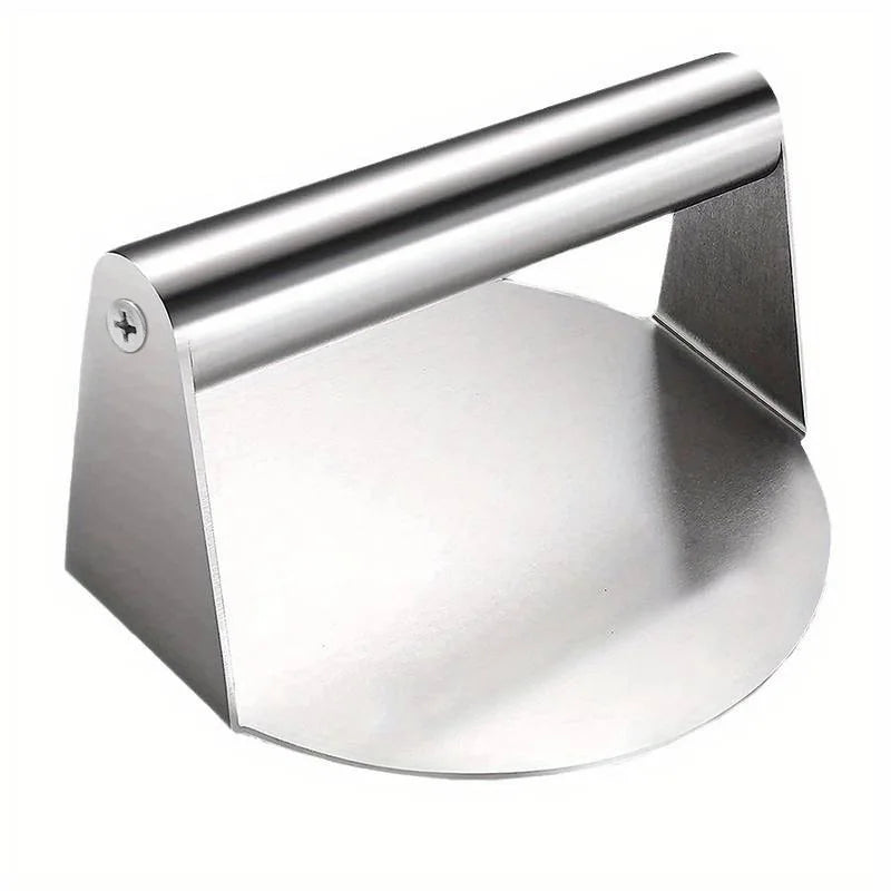 Stainless Steel Smash Burger Press – Heavy-Duty Hamburger Patty Maker