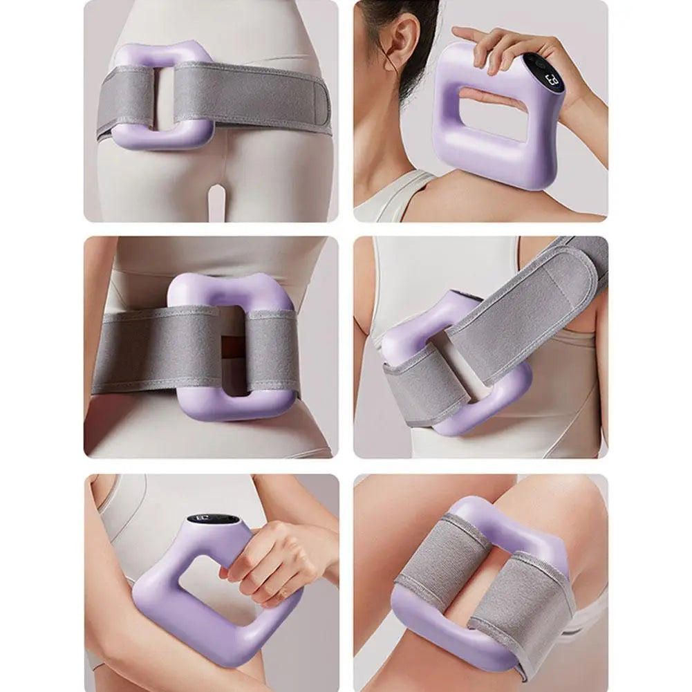 Electric Fascia Ring Vibration Massager for Weight Loss & Body Shaping