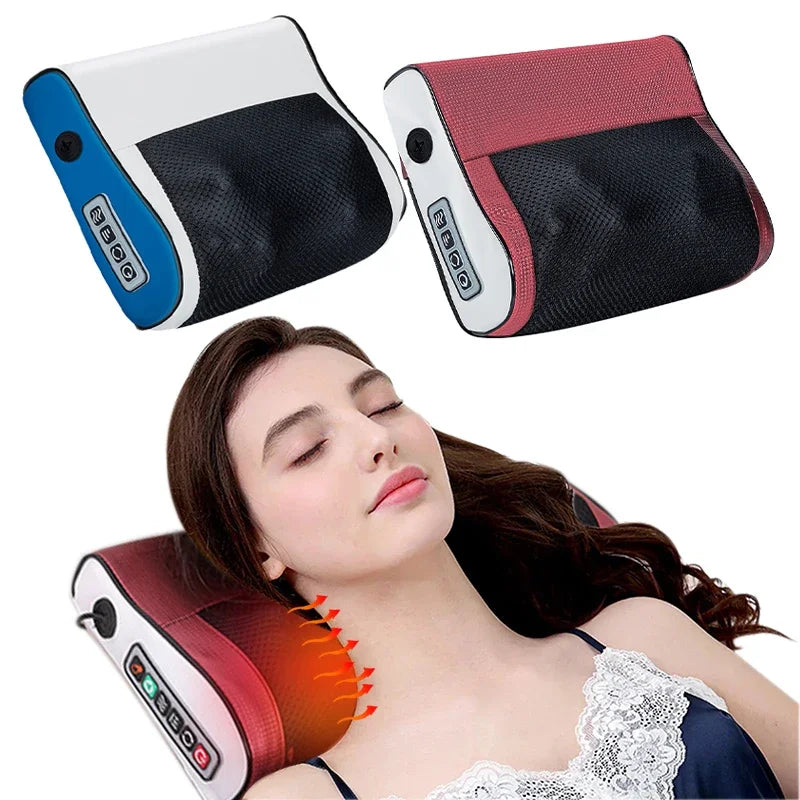Multi-Functional Neck & Shoulder Massager – Adjustable Heat Kneading Massage Tool for Neck, Back, and Shoulder Pain Relief