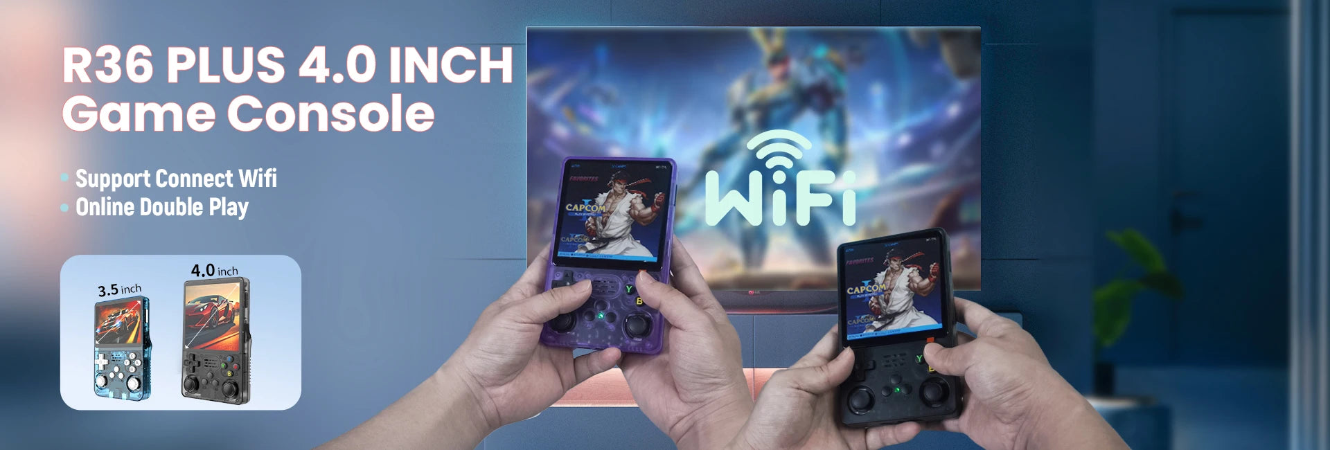 R36S Handheld Game Console – 3.5" IPS, 128GB Classic Retro Pocket Gaming Player