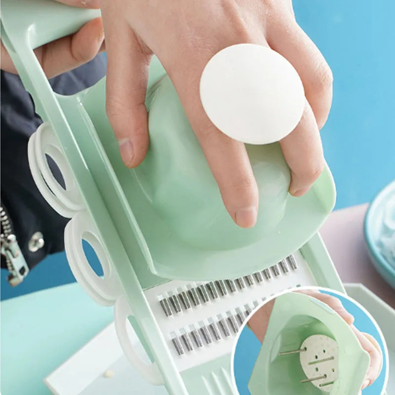 Multifunctional Vegetable Slicer Potato Julienne Grater with Handle