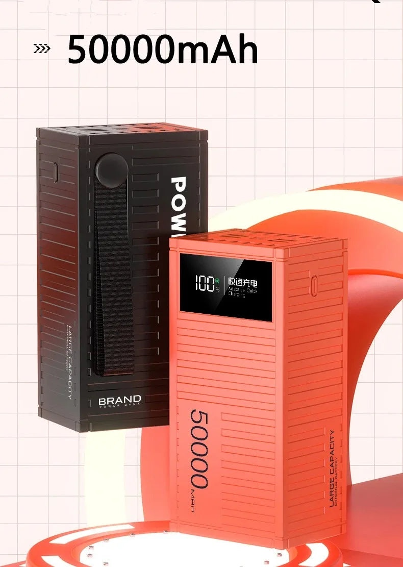 Xiaomi 50000mAh Large Capacity Portable Charging Power Bank With 6 Interfaces Supporting 120W Fast Charging Suitable For iPhone