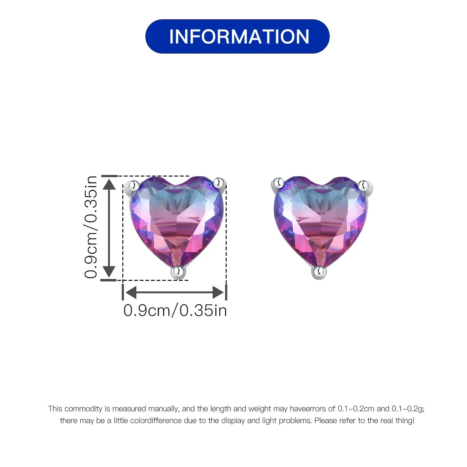 925 Sterling Silver Pink Heart Bow Stud Earrings – Elegant Gift for Women