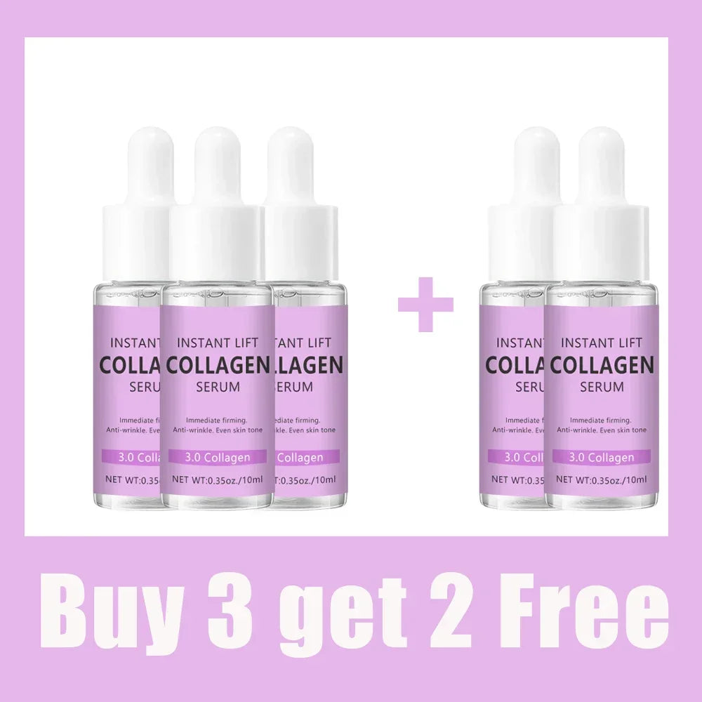 Wrinkle Removal Collagen Face Serum – Hyaluronic Acid Anti-Aging, Lifting & Fine Line Reducing Facial Serum