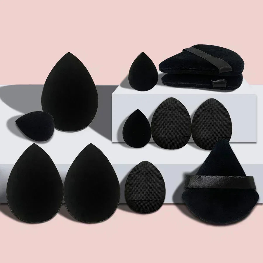 12/14Pcs Makeup Sponge Set – Beauty Blender Puffs for Foundation, Powder & Concealer, Soft Cosmetic Sponges