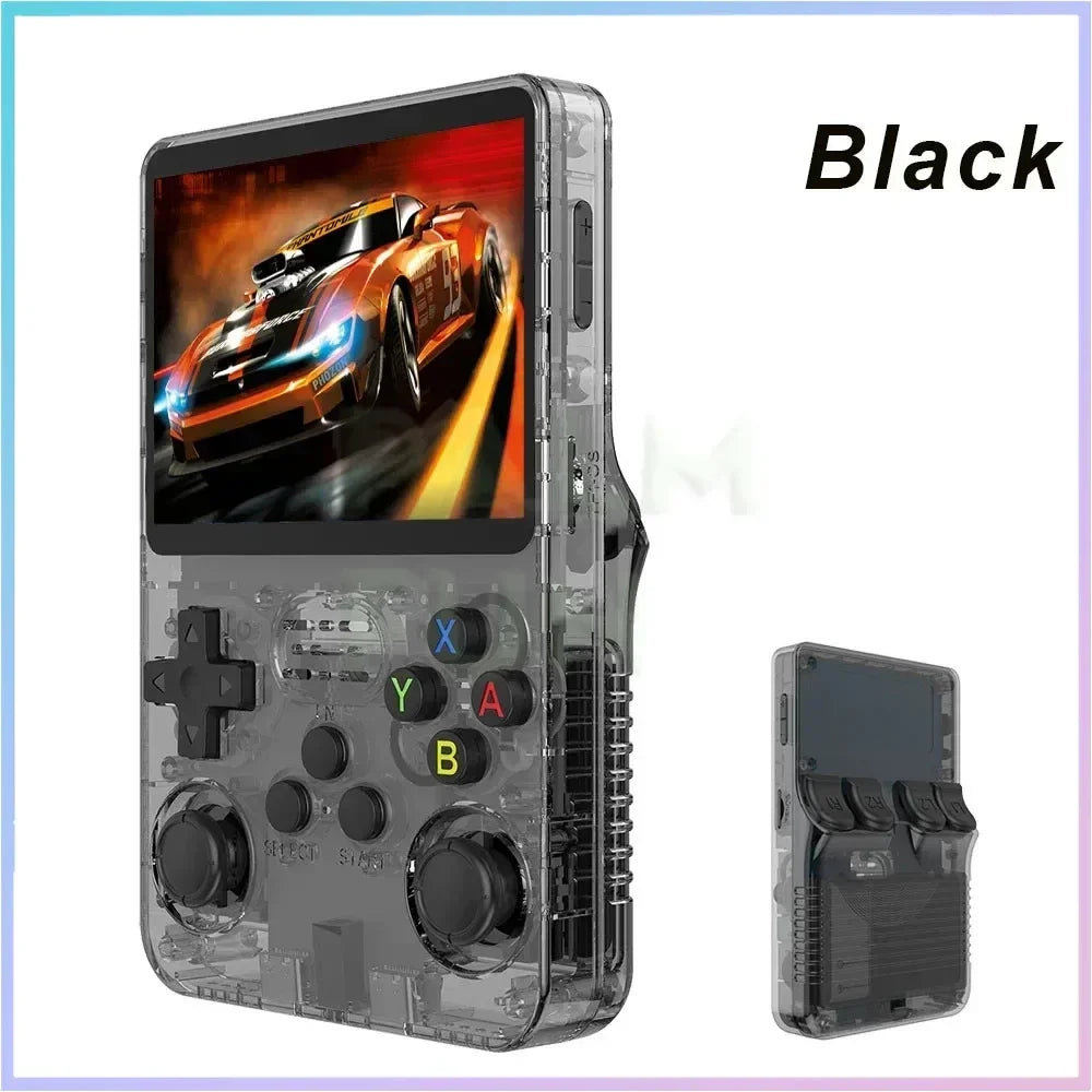R36S Retro Handheld Game Console 128GB – 3.5" IPS Screen Linux System Portable Classic Gaming Emulator