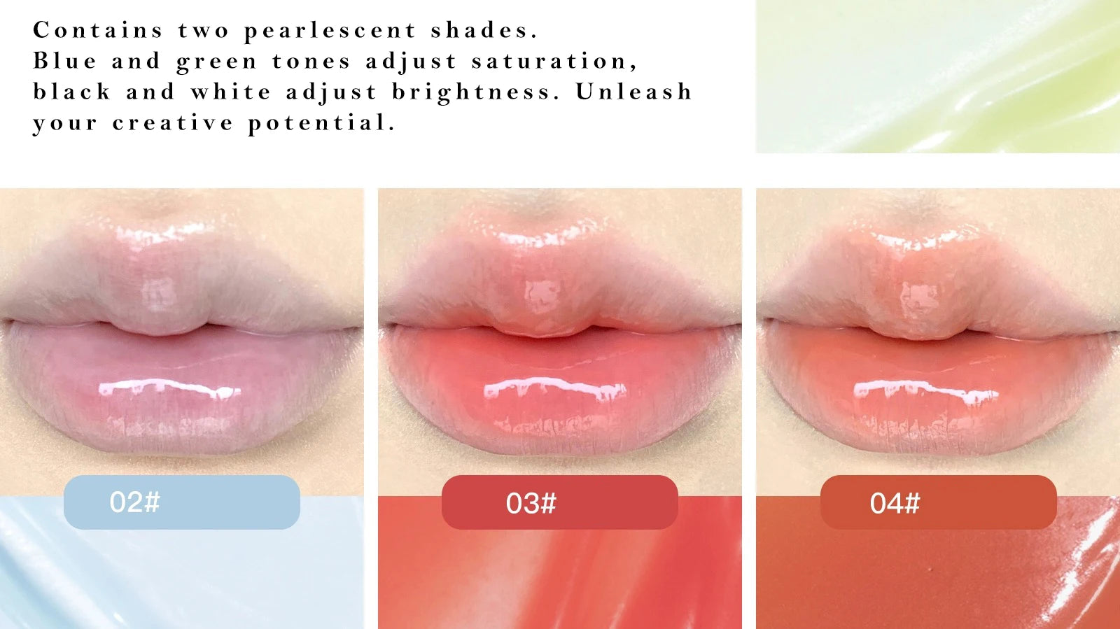 FLORTTE 10-Color Lip Palette – Glossy, Moisturizing & Pigmented Lip Gloss & Lipstick Set