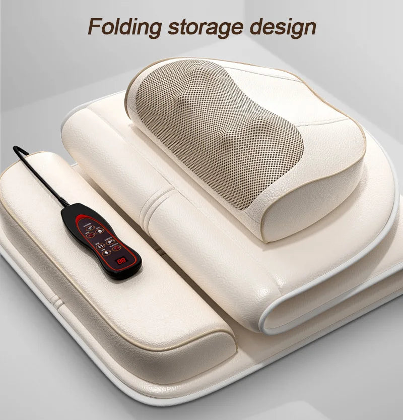 Cervical and Lumbar Massage Cushion Home Full Body SPA Massage Cushion Constant Temperature hot Compress Massage Cushion