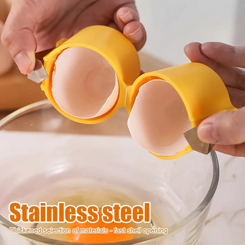 Portable Egg Opener & Quick Beater Kitchen Egg Sheller