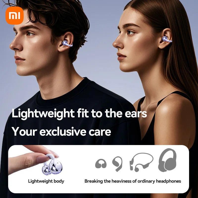 Xiaomi Mijia M91 Open-Ear Wireless Earphones Bluetooth 5.4 ENC Noise Reduction HD Call Touch Control Headset