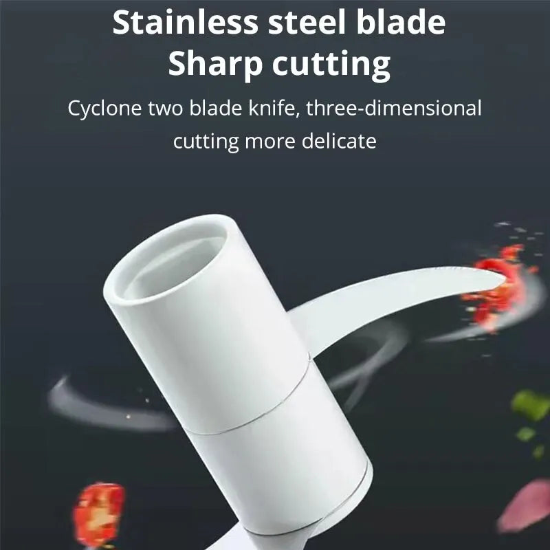 Manual Garlic Masher Hand Pull Blender Kitchen Tool Blue/Pink