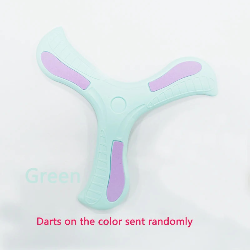 Children’s Soft Boomerang – Three-Leaf Cross Flying Disc Outdoor Toy