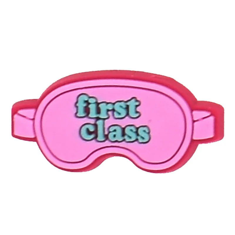 Hot Sales 1Pcs Pink Shoe Charms for Crocs Accessories Pin Shoe Wristband Croc Decorations Buckle Girls Women Party Gifts