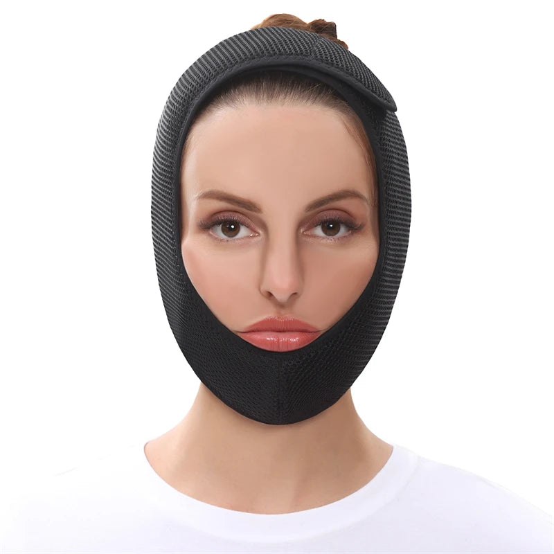 Face Heating Wrap for TMJ Relief – USB Electric Jaw Heating Pad with Adjustable Heat & Timer