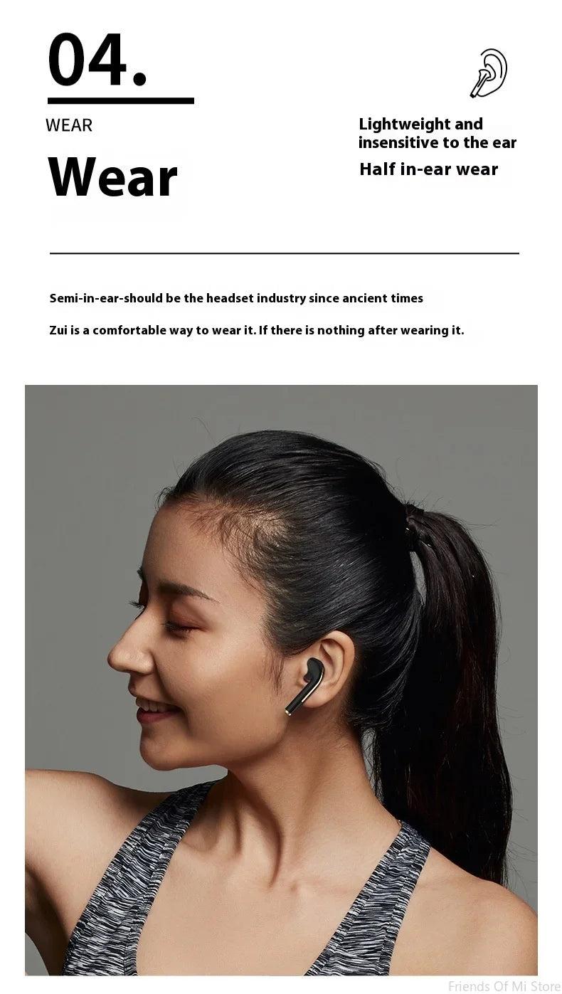 Xiaomi J18 Hi-Fi Bluetooth Earphones ANC In-Ear Sports Earbuds